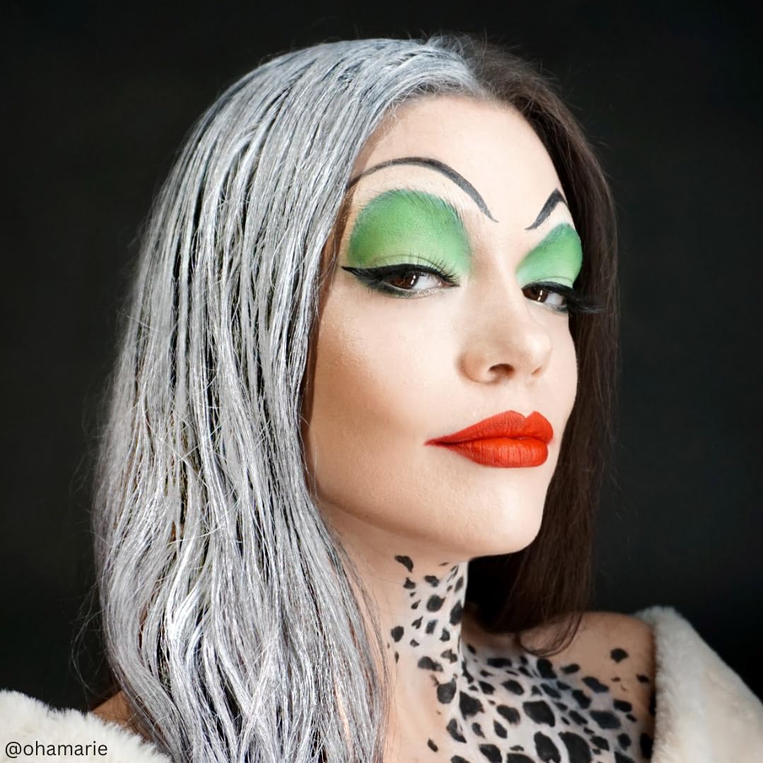 Mehron Hair White coverage for theater or cosplay.
