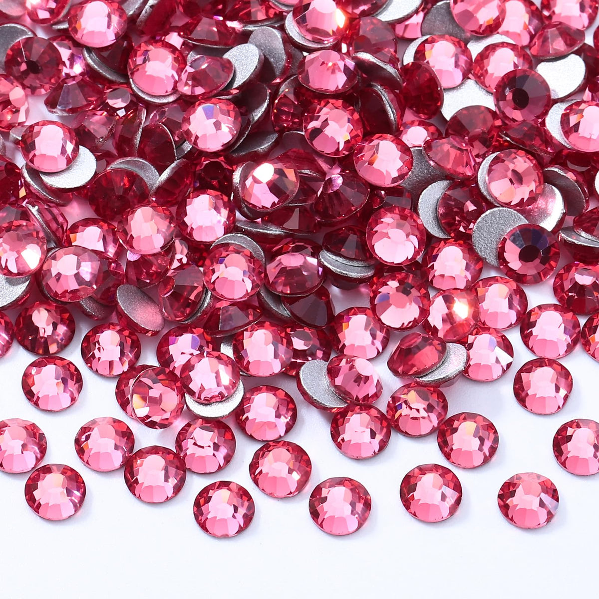 Meibite rose flatback rhinestones for nail art offer bright sparkle and precise placement.
