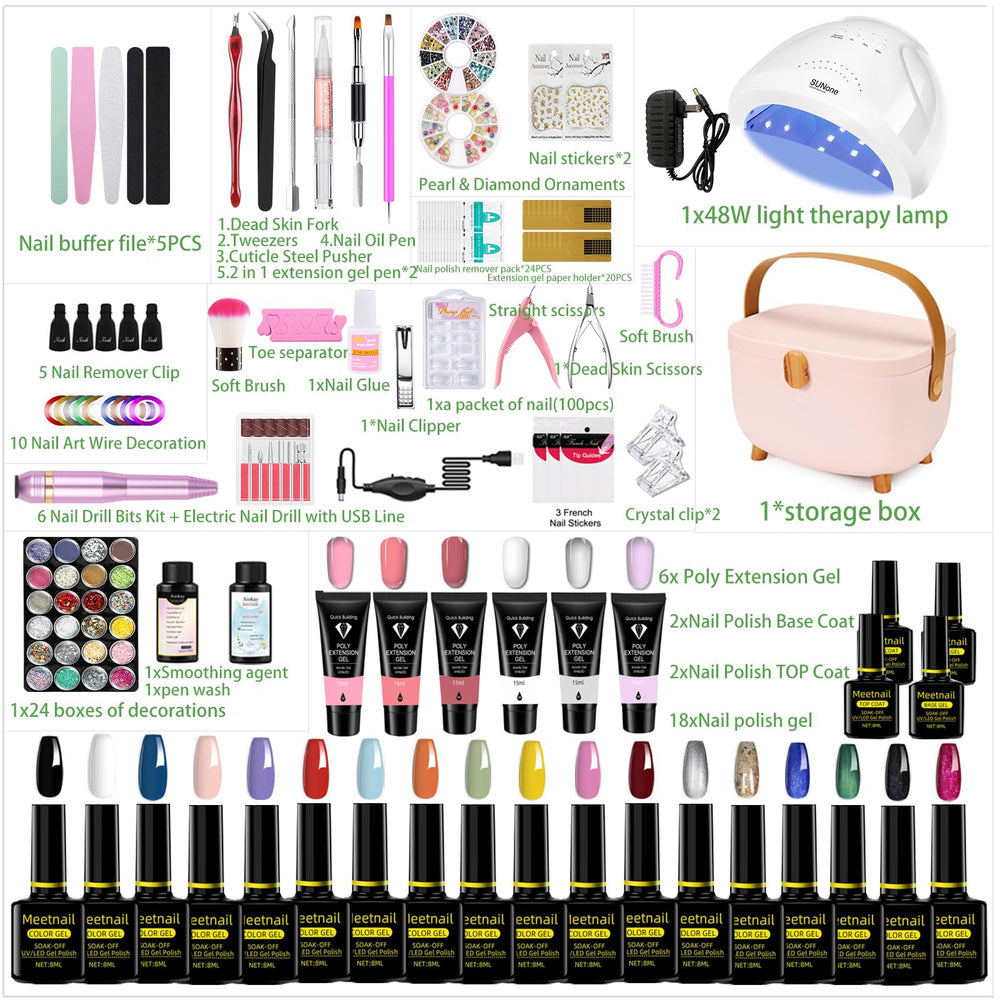 MeiBoes 18 gel polish colors for vibrant home manicures