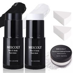 MEICOLY black face paint stick for bold outlines and dramatic makeup.
