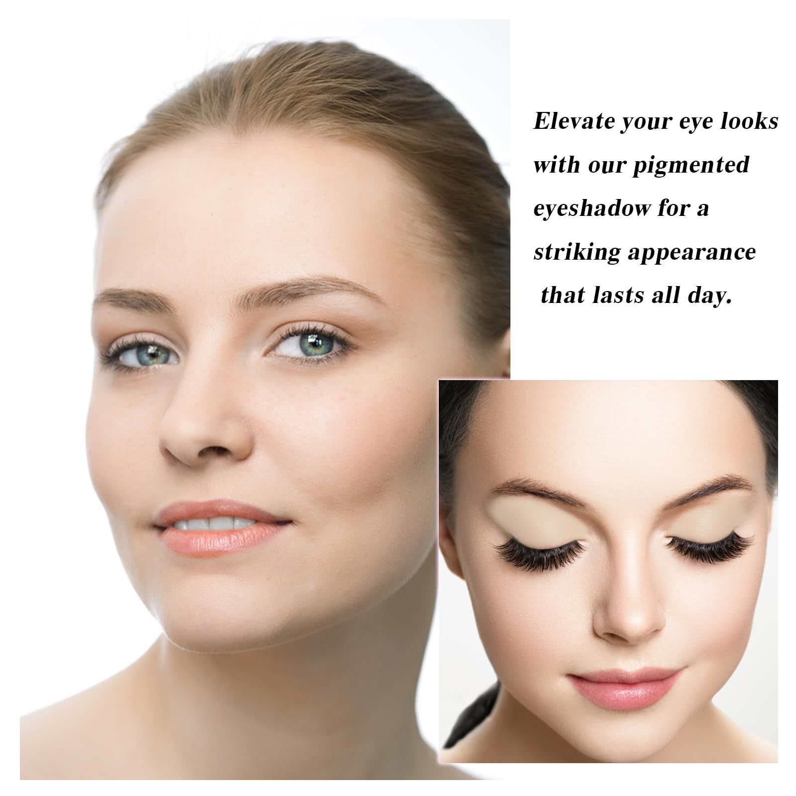 MEICOLY compact travel-friendly eyeshadow for easy touch-ups.
