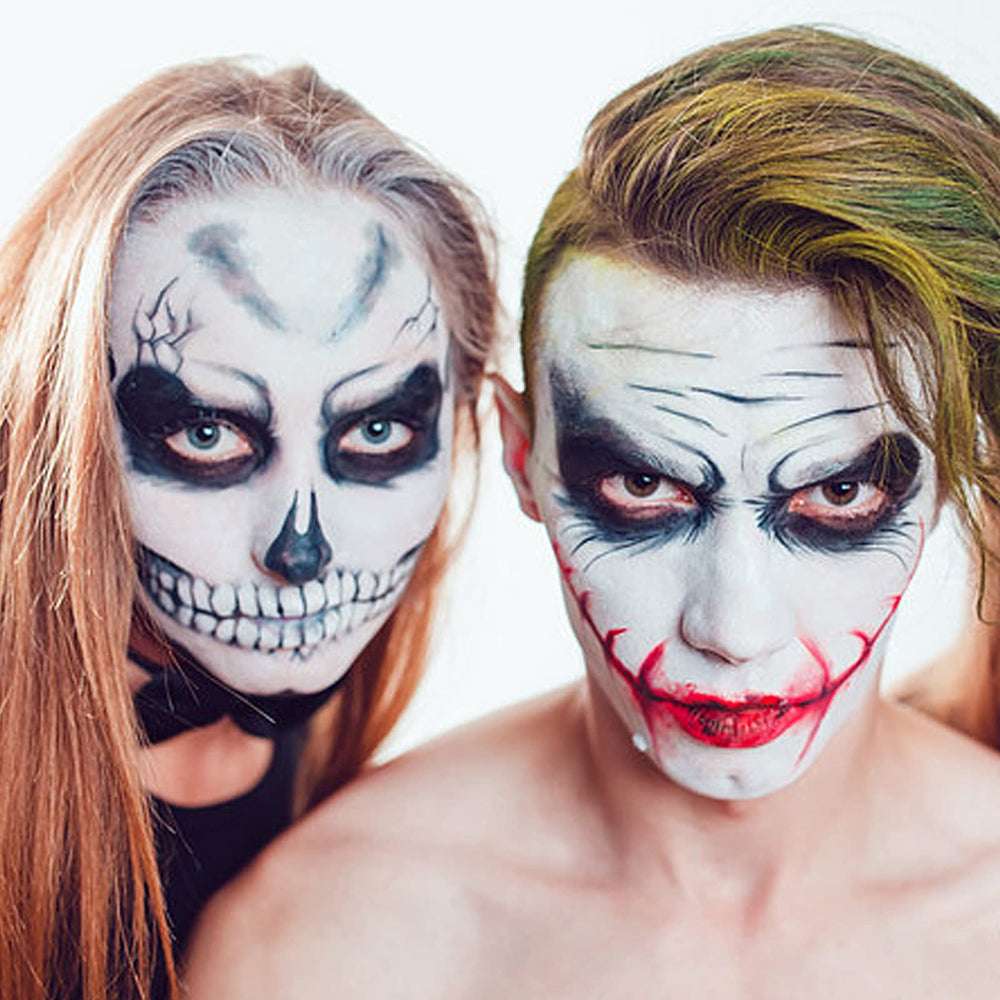 Meicoly multi-use cosplay makeup kit ideal for Halloween, parties, and photoshoots.