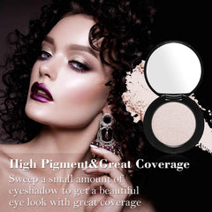 MEICOLY eyeshadow compact with brush and smooth application for easy layering.