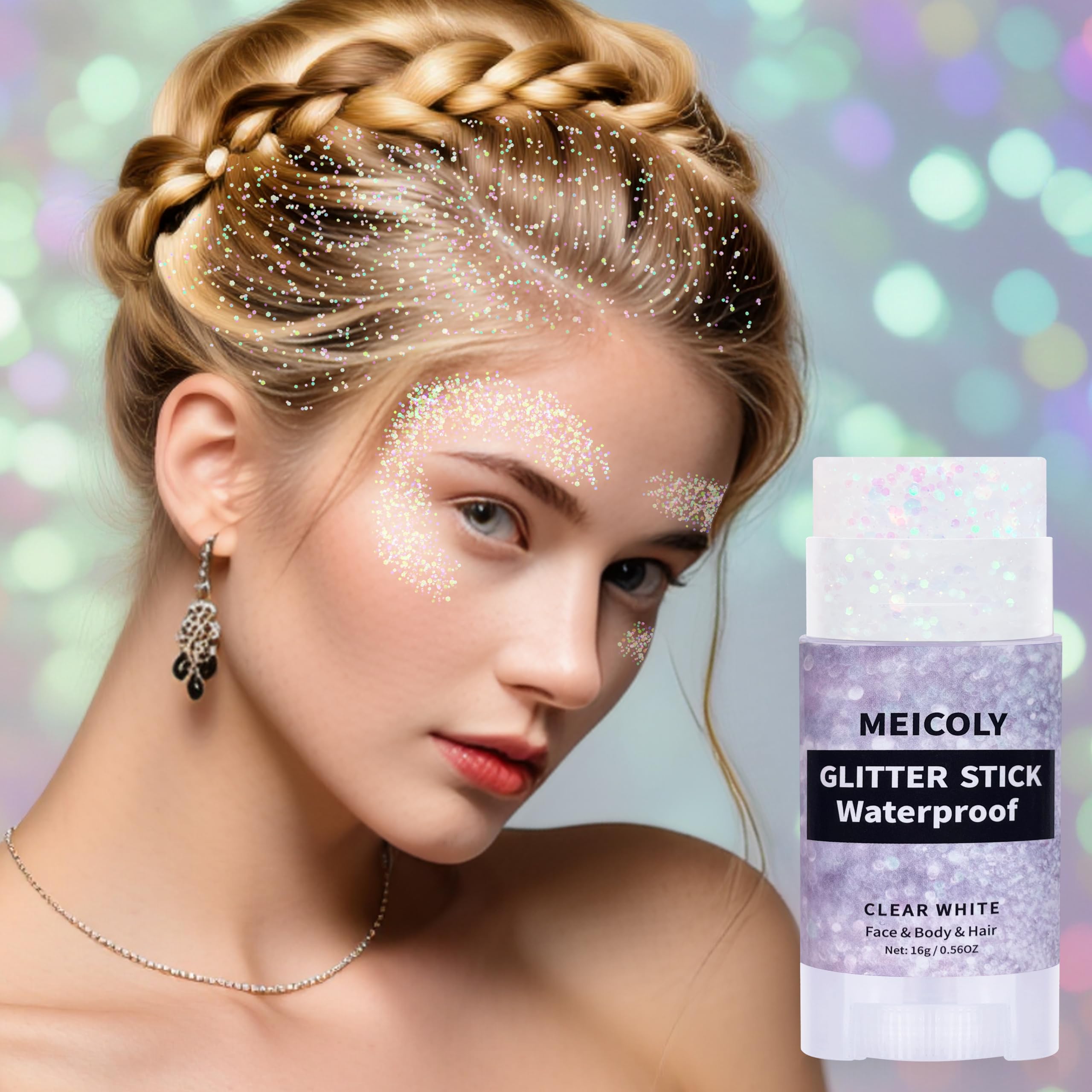 MEICOLY collarbones glow with subtle, shimmering definition.