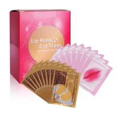 Meicoly gold under-eye mask packaging showcases premium care for tired eyes