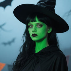 MEICOLY green body paint for SFX cosplay and body art.