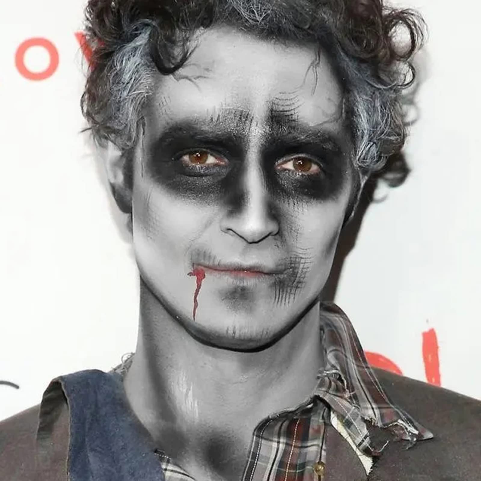 MEICOLY grey face paint stick blends easily for seamless grayscale shading and detail
