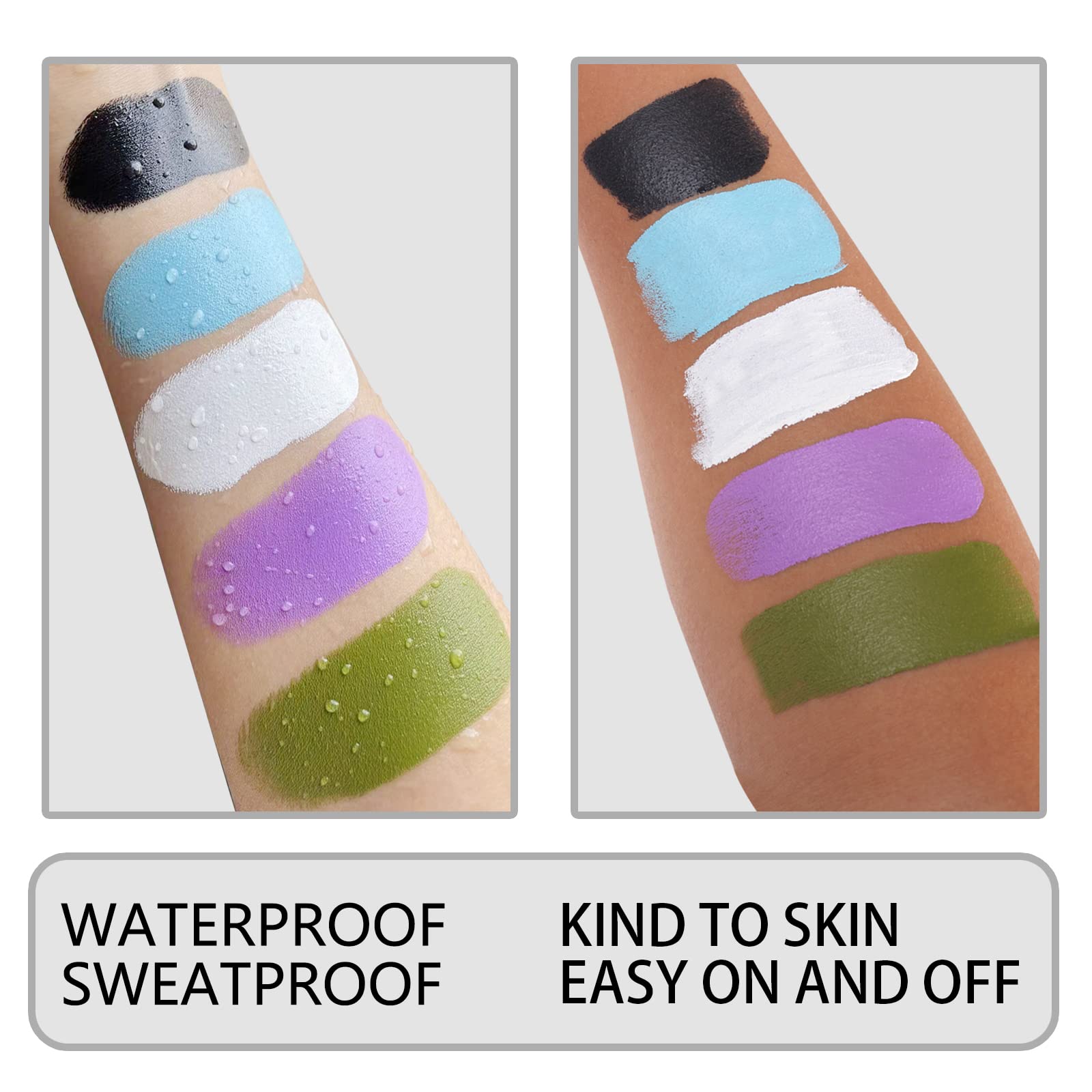 MEICOLY light blue paint stick for cosplay costumes and fantasy characters