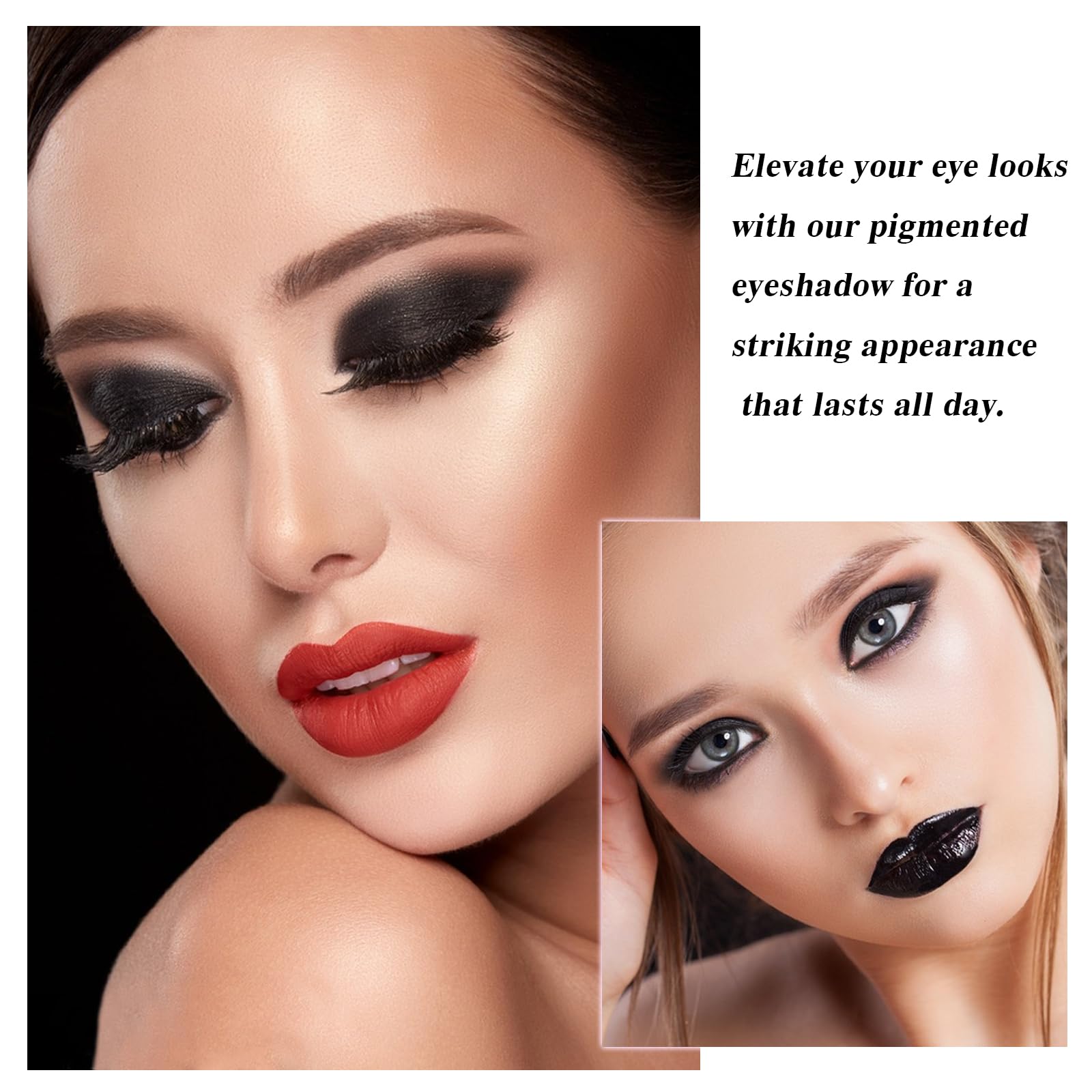 MEICOLY long-wear formula offers lasting color through the day