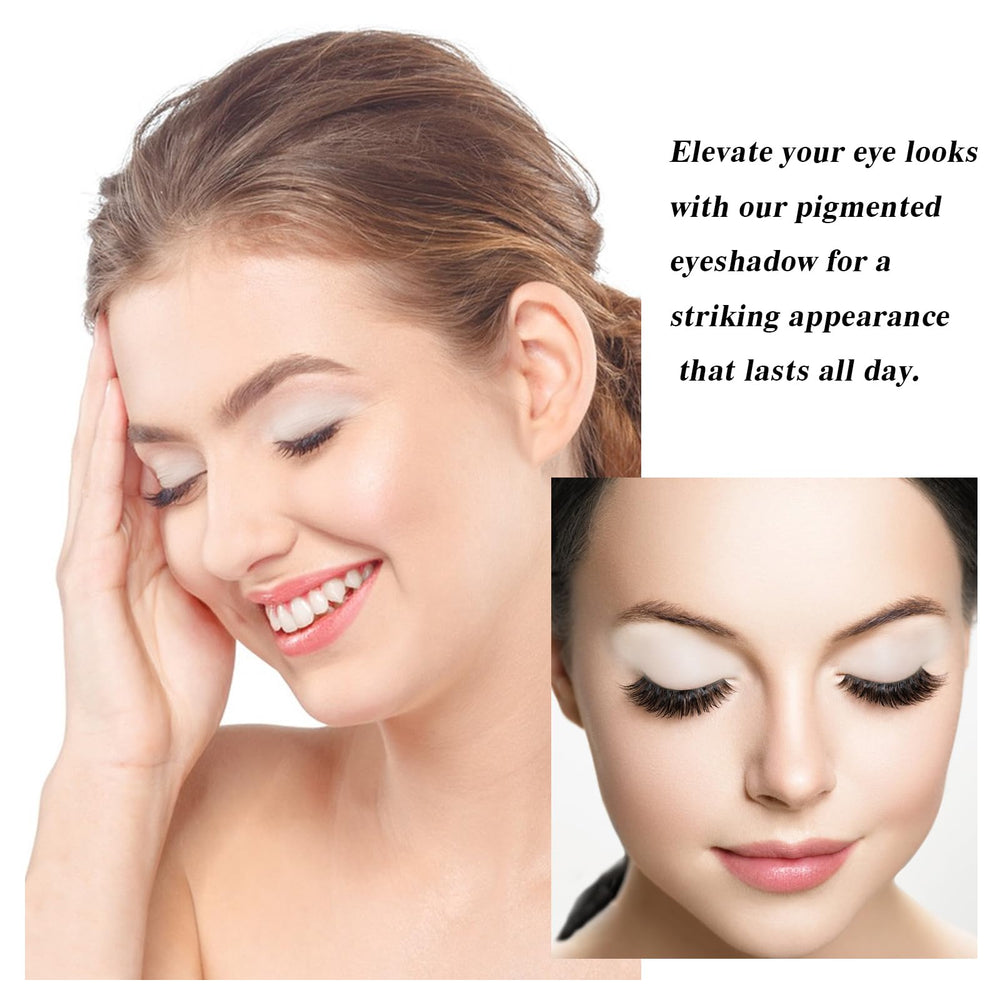 Included brush with MEICOLY Macaron Grey Eyeshadow for easy application.