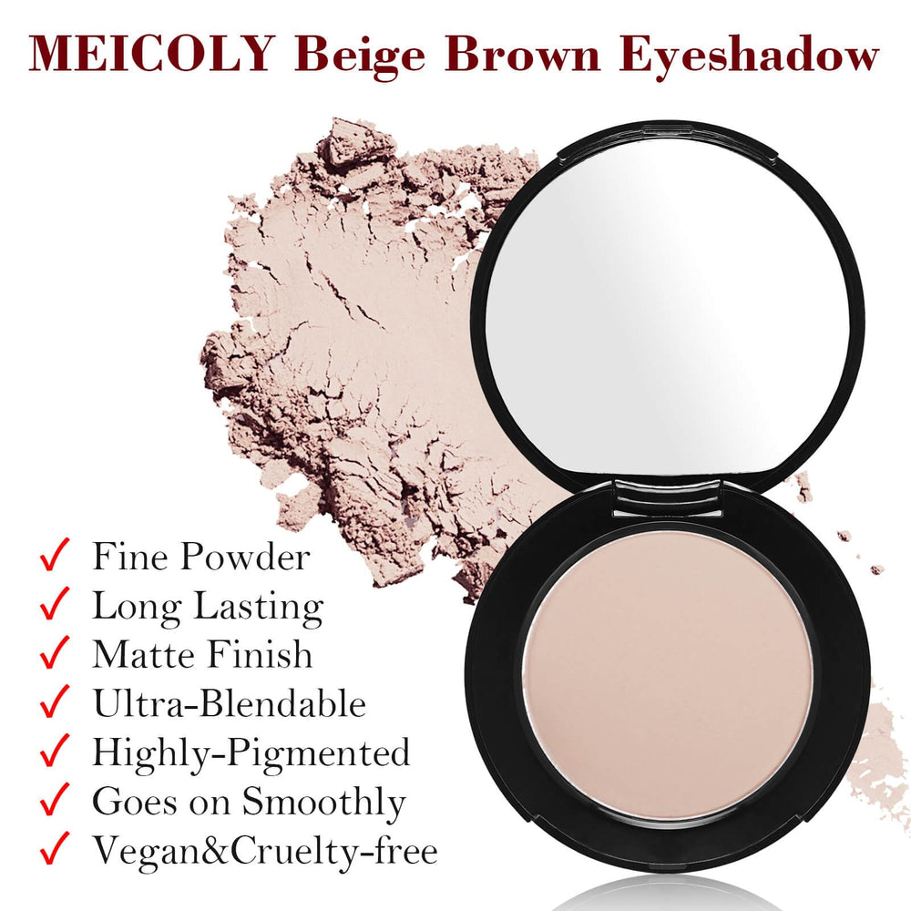 MEICOLY matte eyeshadow palette compact for travel
