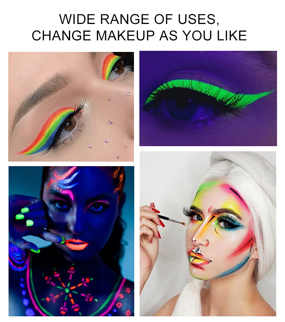Meicoly matte graphic eyeliner for eye, face, and body art applications