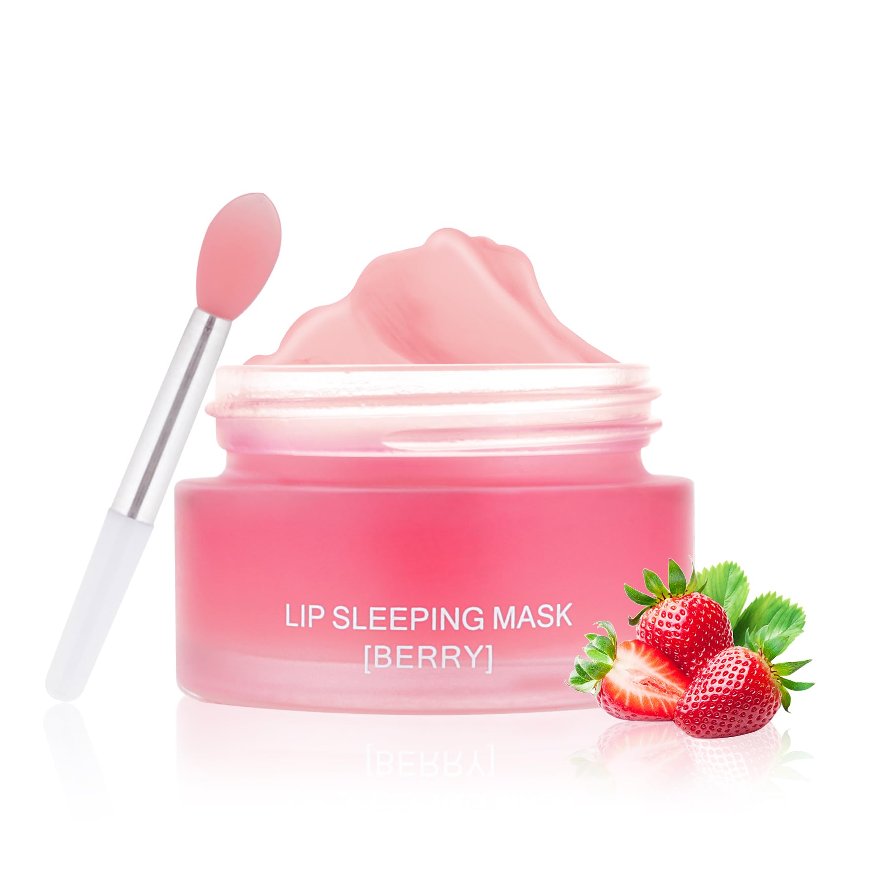 MEICOLY Nourish Lip Sleeping Mask berry jar delivers intense overnight hydration for softer lips.