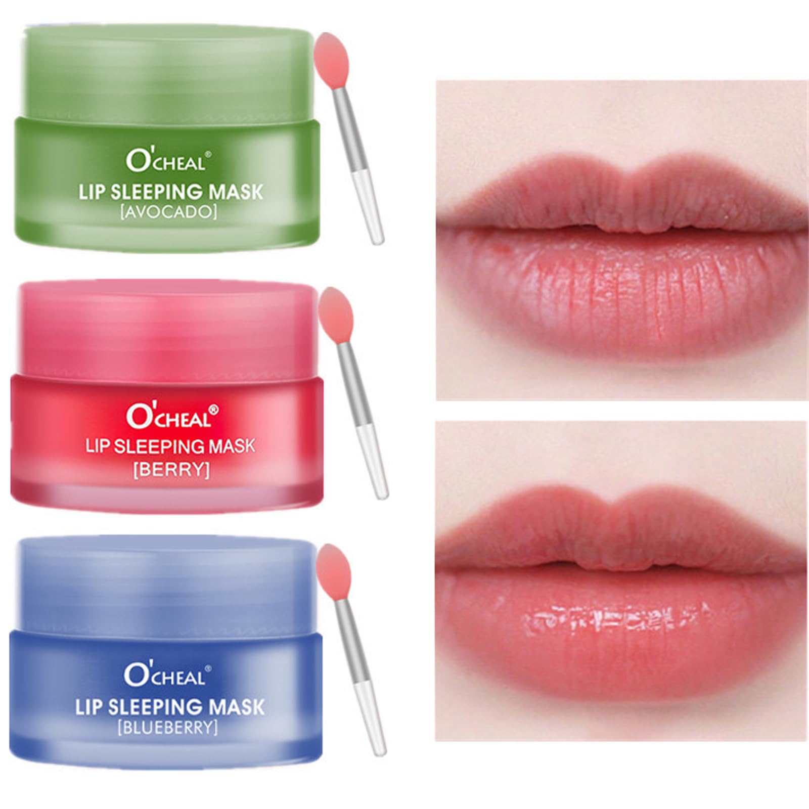 MEICOLY Lip Sleeping Mask suits all ages and skin types for lip care.