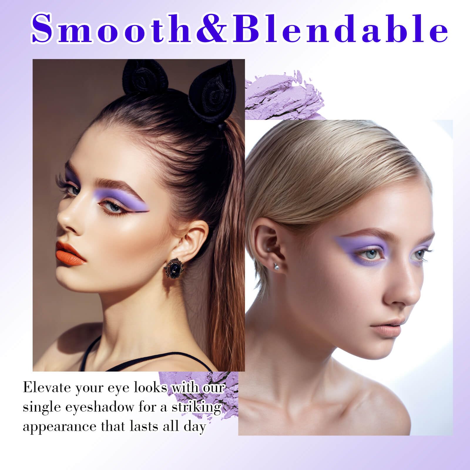 MEICOLY waterproof formula helps color stay through the day.
