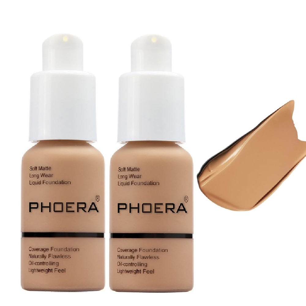 Meifen PHOERA Foundation bottle with full coverage for smooth skin