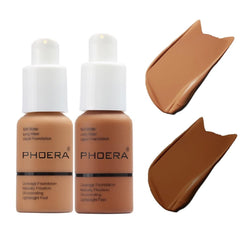 Meifen PHOERA foundation 108 Tan bottle pour for a smooth base