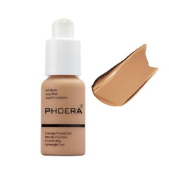 Meifen PHOERA Foundation Sand cap close-up for precise shade matching