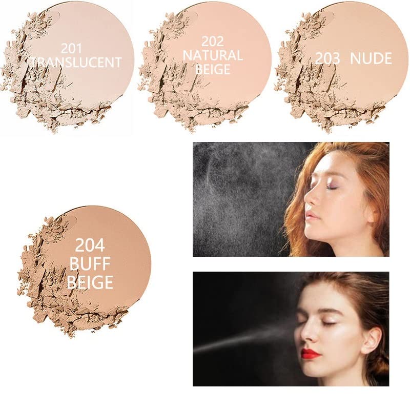 Meifen PHOERA Matte Face Powder finish on skin yields radiant, even look.