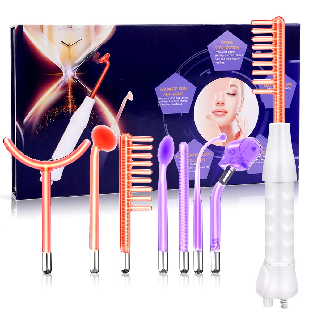 Meifuly high frequency wand packaging ideal for travel and storage