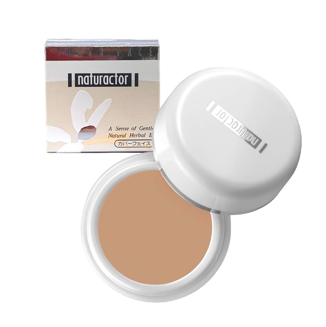 Meiko NATURACTOR Spotscover bottle close-up showing smooth natural coverage