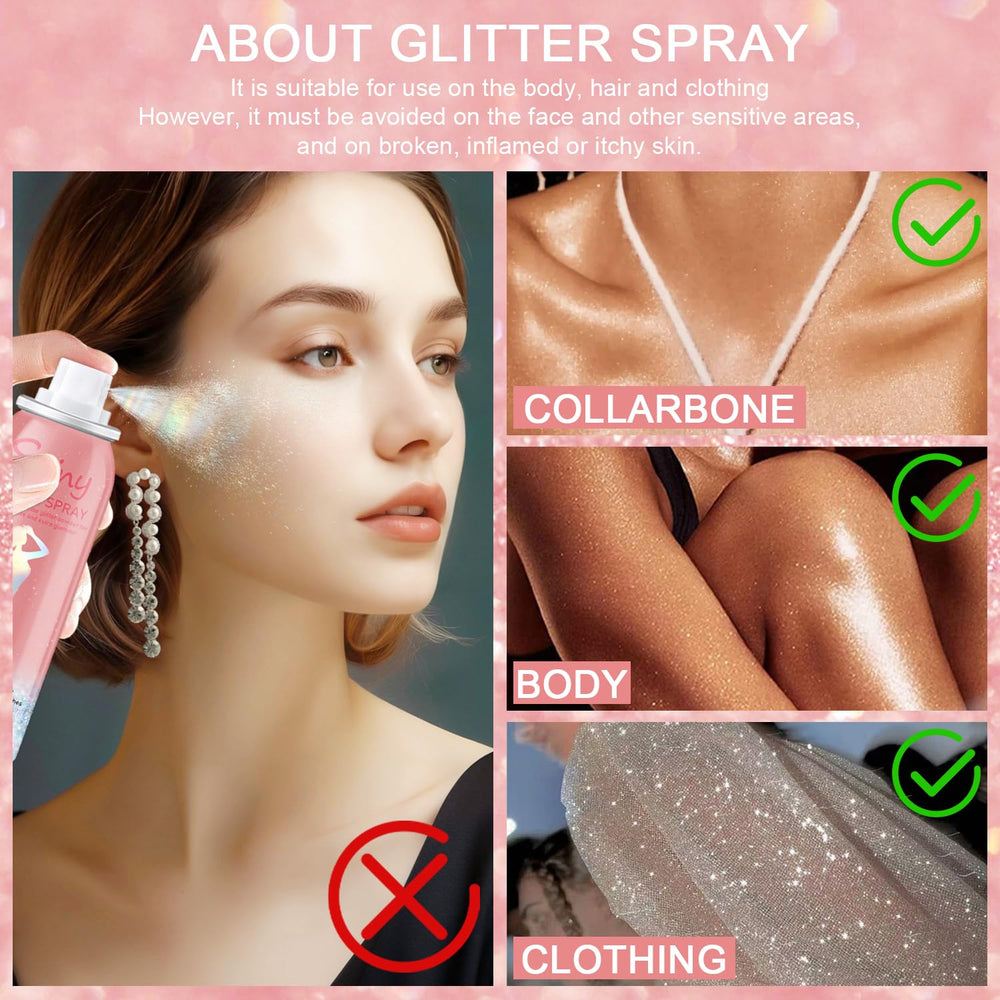 Meilury cosmetic-grade glitter safe for skin and nails.
