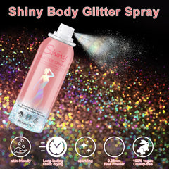 Meilury glitter highlighter powder texture for easy, long-lasting glow.