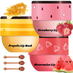 Meilury honey-pot lip balm provides soothing hydration for dry lips