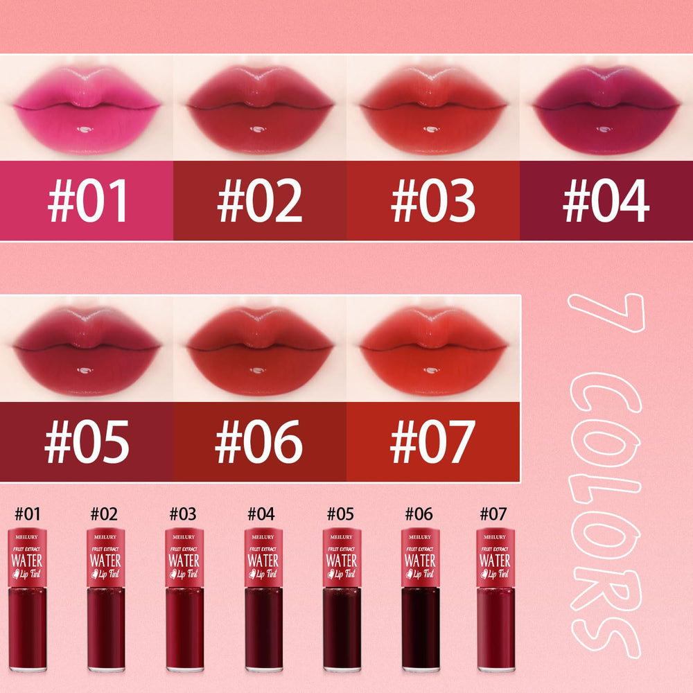 Meilury Multi-use Lip Cheek Tint suitable for lips, cheeks, and eyes.
