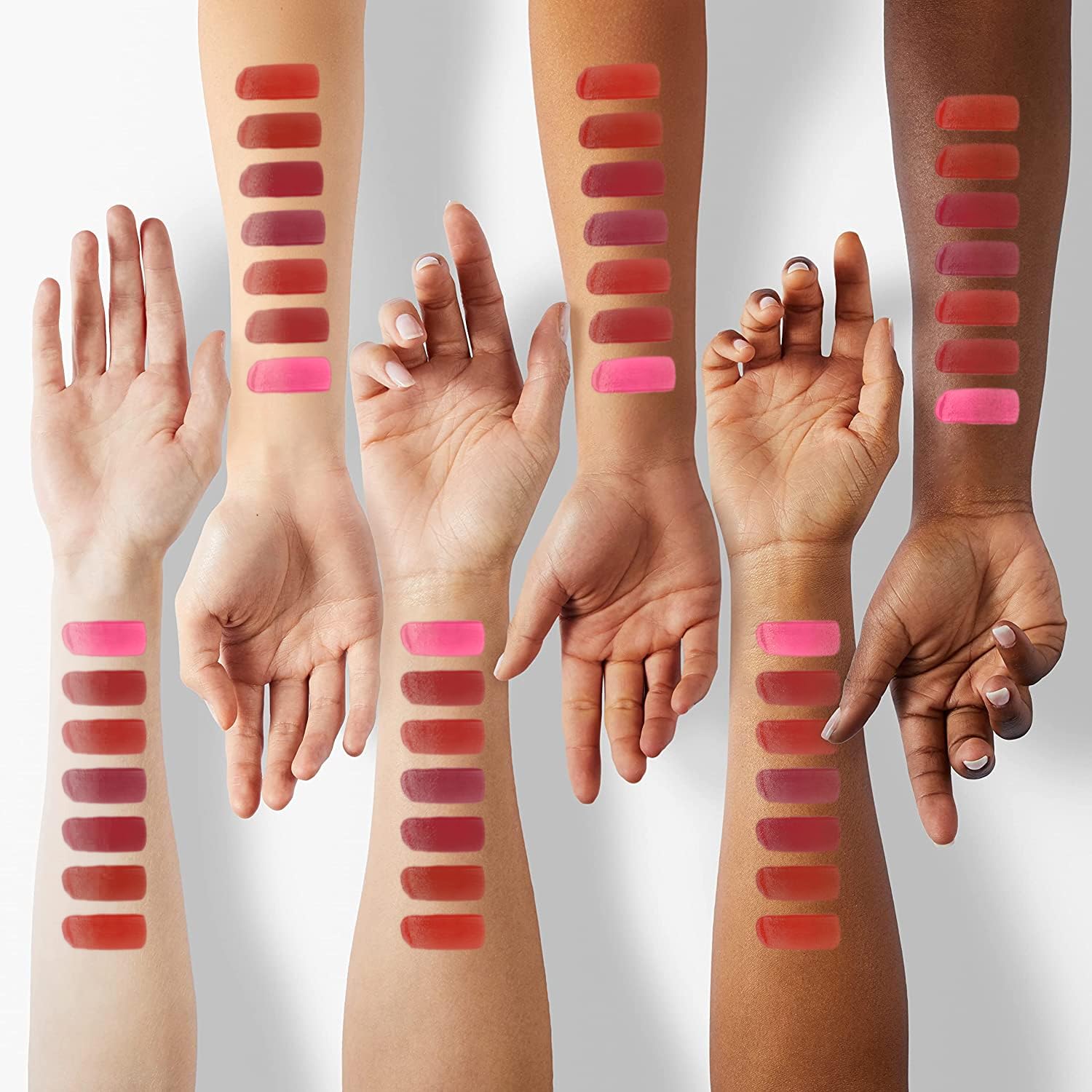 Meilury Vibrant Lip Tint Collection offers vivid shades for daily looks.