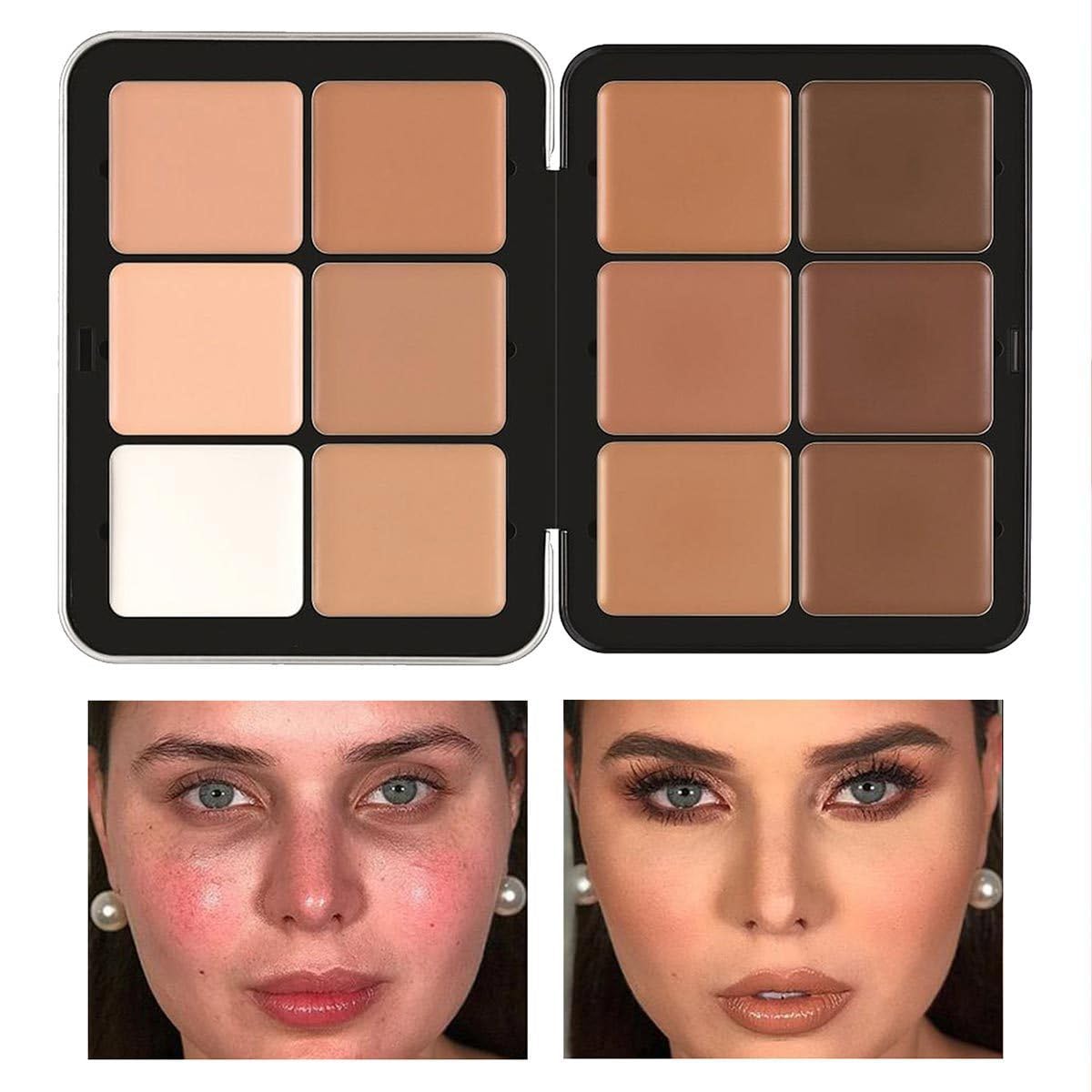 MeiPlumLai blush palette swatches for easy color layering.