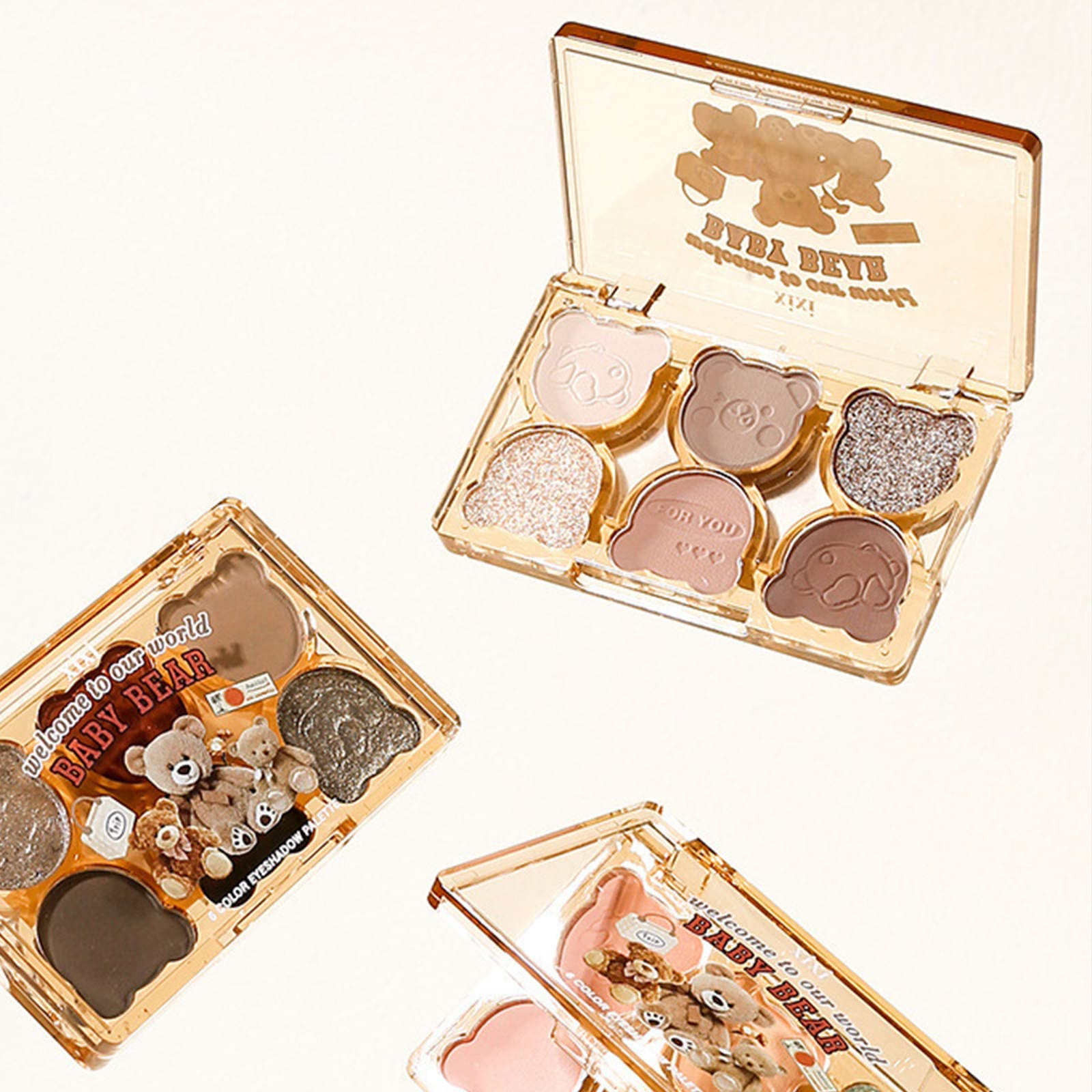 MeiPlumLai brighten eyes under brows and tear ducts for an open-eyed effect.