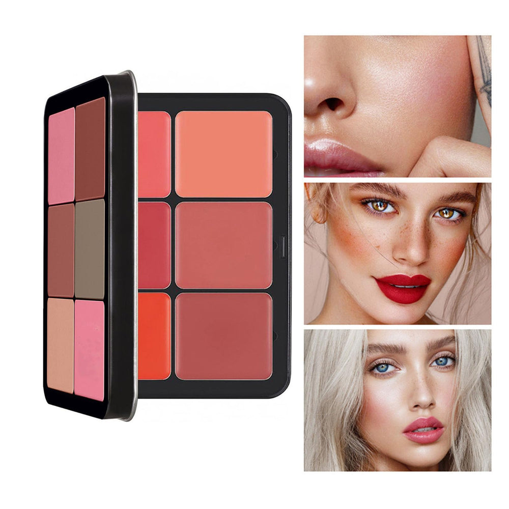 MeiPlumLai concealer palette swatches for balanced skin tone coverage.