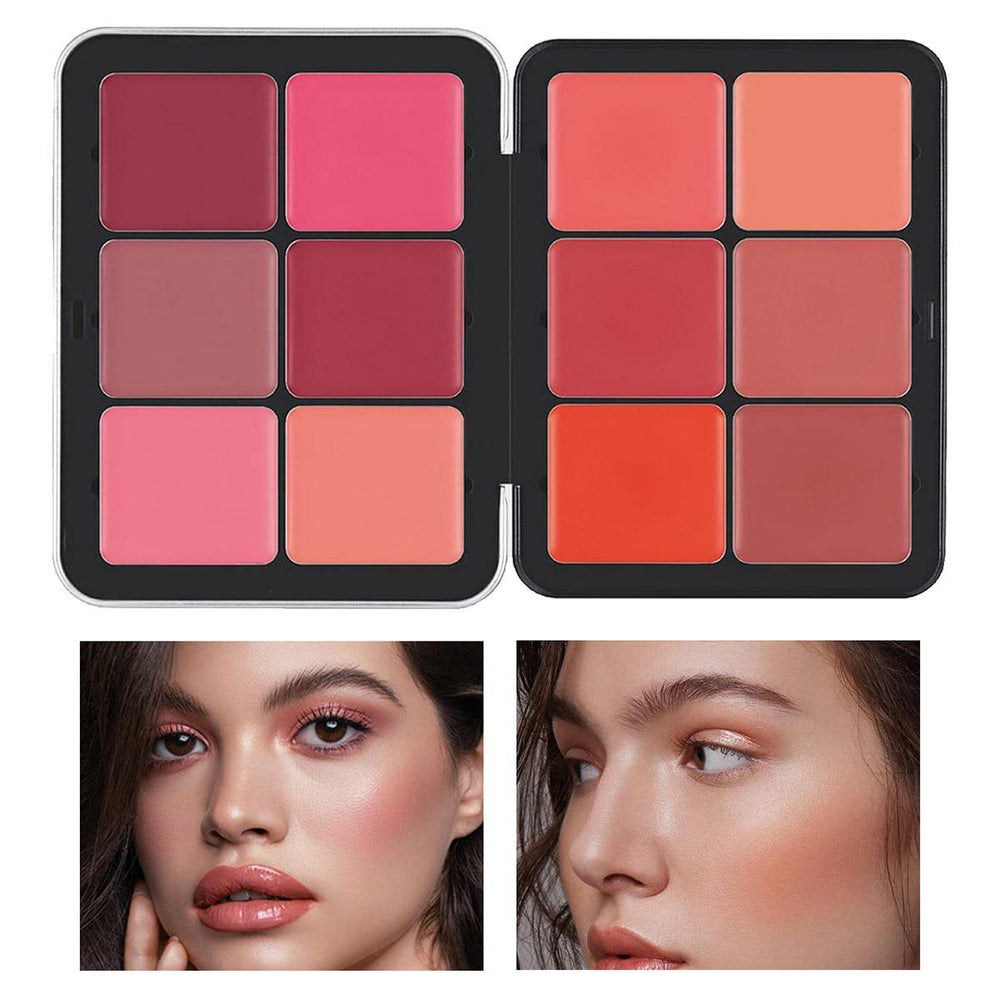 MeiPlumLai makeup application on face showing blendable cream texture.