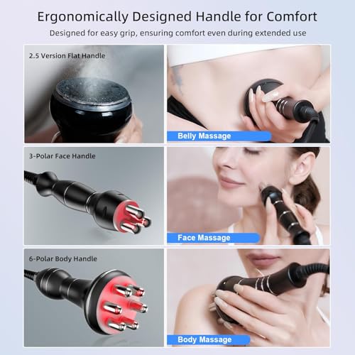 MEIQIER Sens ergonomic handle design for comfortable sessions