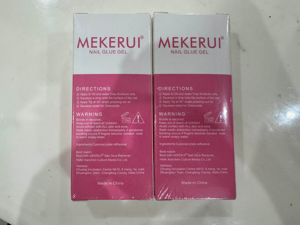 MEKERUI Two-pack gel set for backups and ongoing manicures