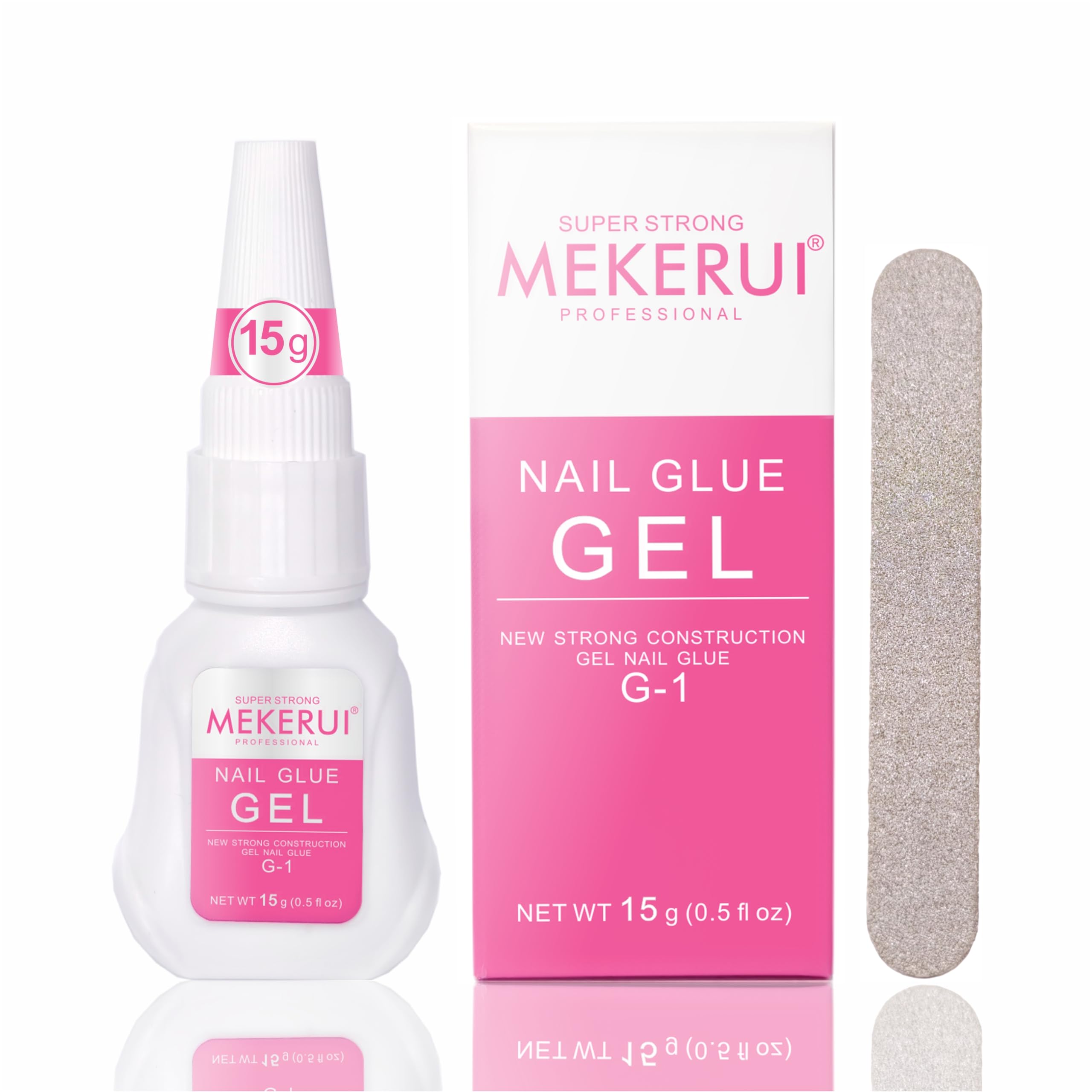 Waterproof finish and everyday wear with MEKERUI press-on nails.