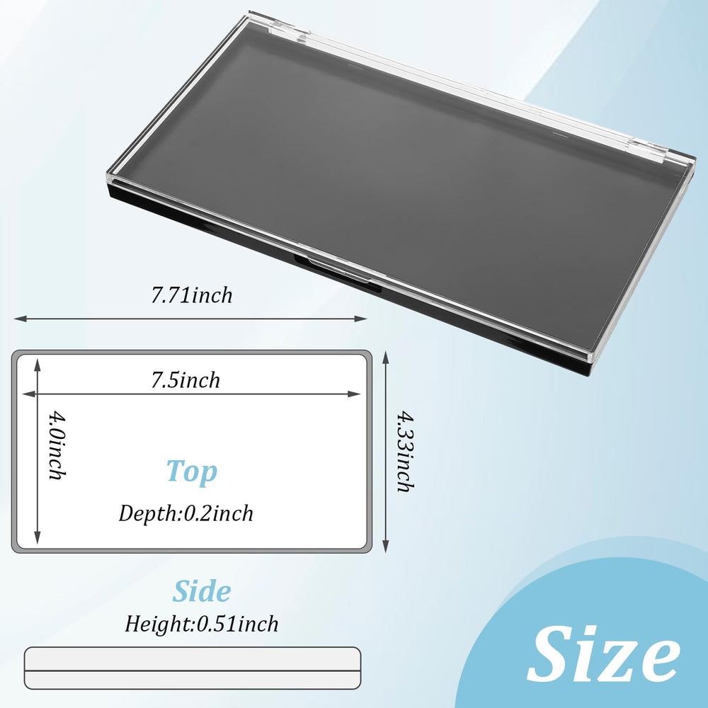Mekueeex 3-pack empty palettes ideal for organizing custom eye makeup.