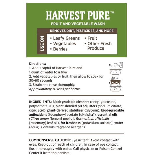 Melaleuca Eco Sense Harvest Lavage Fruits et Légumes: efficacité douce pour préparer les repas