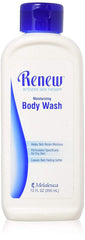 Melaleuca Renew Intensive Body Wash label view, two-pack value for daily cleansing.