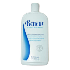Melaleuca Renew bottle front view showing daily moisturizing for soft skin