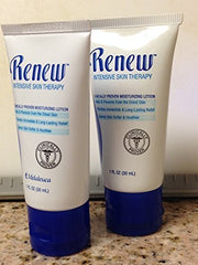 Melaleuca Renew intensive skin therapy lotion 1 oz travel bottle for on the go dry skin relief.