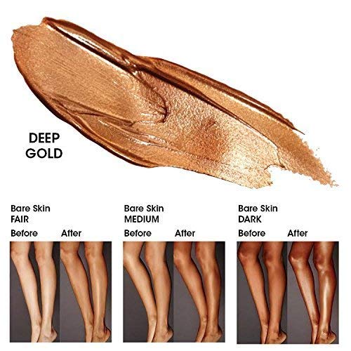 Melanie Mills Hollywood Gleam swatch Bronze Gold demonstrates luxurious bronze shine