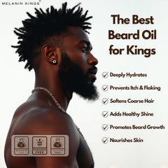Melanin Kings Baobab and Marula ingredients visual illustrating natural nourishment