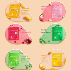 Meleell aloe-soothing face-mask offers calm, gentle relief for sensitive skin.