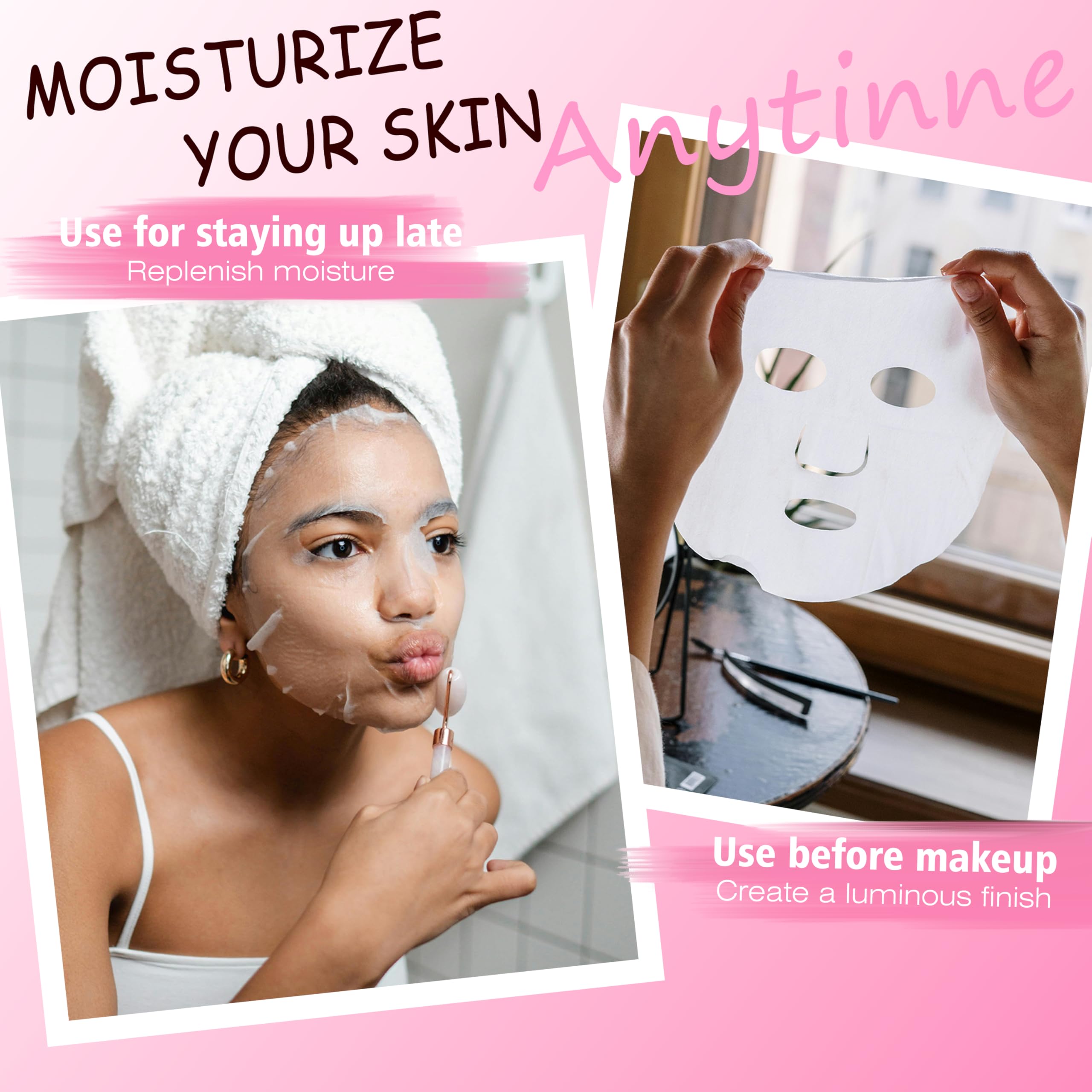Meleell Sans parfum: masque hypoallergénique pour routine douce.