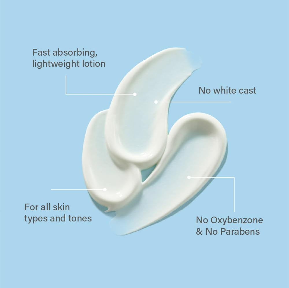 Melixir Airfit Invisible Sunscreen application glides smoothly without white residue