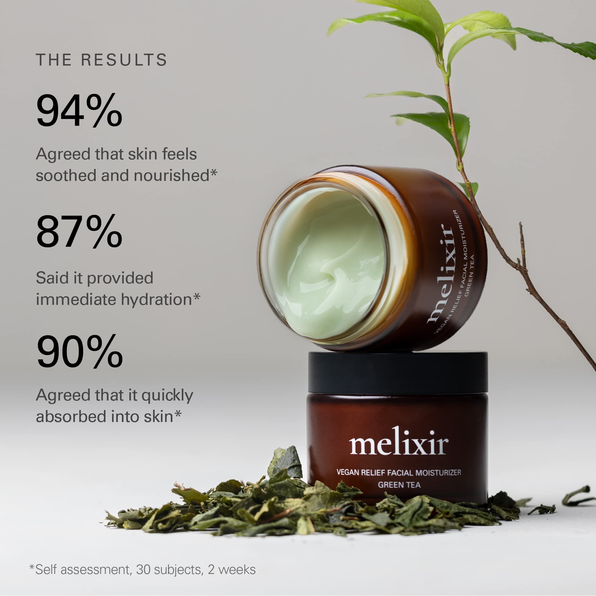 Melixir packaging gift set box showcases a ready-to-gift skincare duo