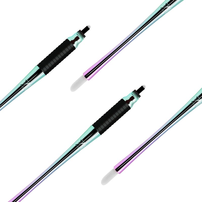 Mellie's Signature Microblading Eyebrow Pen 5R shading blade for gentle brow shading.