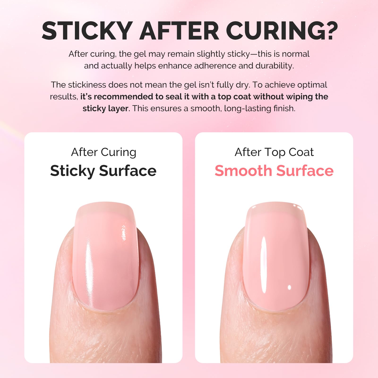 MelodySusie rhinestone-friendly base gel for nail art with gems